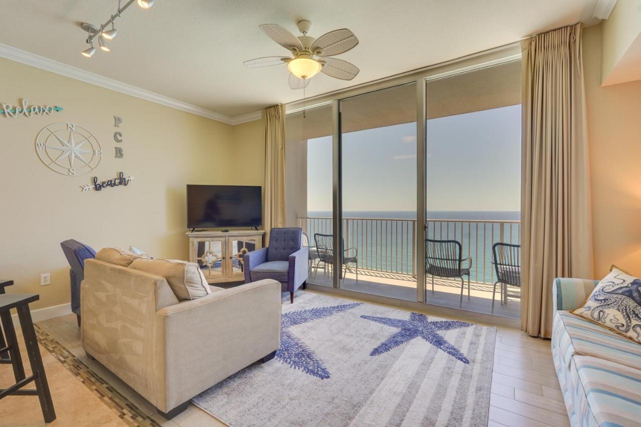 28Th-Floor Panama City Beach Condo With Ocean Views! Eksteriør billede