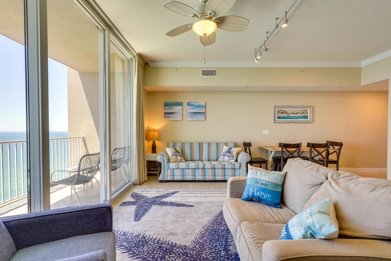 28Th-Floor Panama City Beach Condo With Ocean Views! Eksteriør billede